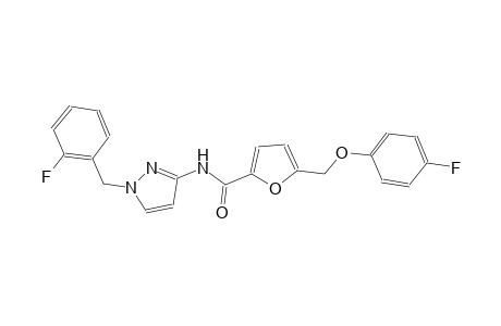 N-[1-(2-fluorobenzyl)-1H-pyrazol-3-yl]-5-[(4-fluorophenoxy)methyl]-2-furamide