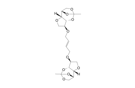 1,4-ANHYDRO-3,5,6-TRI-O-ORTHOACETYL-2-O-(1,4-ANHYDRO-3,5,6-TRI-O-ORTHOACETYL-2-O-)-BUT-2-ENYL-D-SORBITOL