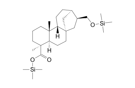 (5.alpha.,10 .beta.)-17-Hydroxykauran-19-oic acid, 2tms