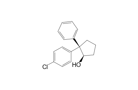 Cyclopentanol, 2-(4-chlorophenyl)-2-phenyl-, cis-