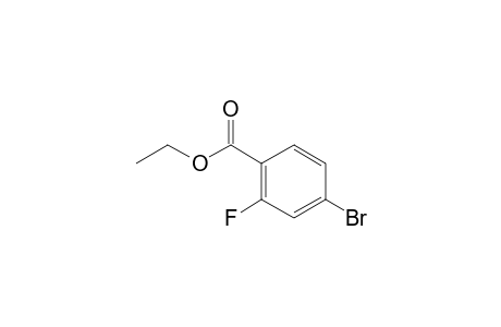 Benzoic acid, 4-bromo-2-fluoro-, ethyl ester