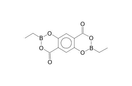 2,6-Dibora-1,3,5,7-tetraoxaanthracene-4,8-dione, 1,2,3,4,5,6,7,8-octahydro-2,6-diethyl-