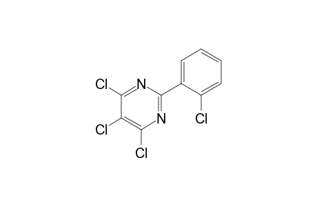 2-(o-chlorophenyl)-4,5,6-trichloropyrimidine