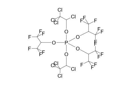 TRIS(1,1,1,3,3,3-HEXAFLUOROPROP-2-YLOXY)BIS(1,2,2,2-TETRACHLOROETHOXY)PHOSPHORANE (ISOMER MIXTURE)