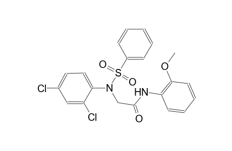 acetamide, 2-[(2,4-dichlorophenyl)(phenylsulfonyl)amino]-N-(2-methoxyphenyl)-