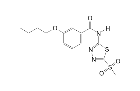 benzamide, 3-butoxy-N-[5-(methylsulfonyl)-1,3,4-thiadiazol-2-yl]-