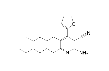 2-amino-4-(2-furyl)-6-hexyl-5-pentylnicotinonitrile