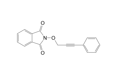 N-(3-Phenylpropynoxy)isoindole-1H,3H-1,3-dione