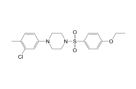 1-(3-Chloranyl-4-methyl-phenyl)-4-(4-ethoxyphenyl)sulfonyl-piperazine