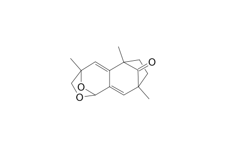 1,4-Epoxy-6,9-methano-1H-cyclohept[c]oxepin-11-one, 3,4,6,7,8,9-hexahydro-4,6,9-trimethyl-