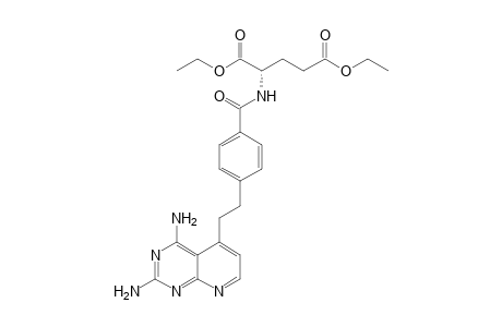 Diethyl N-{4-[2-(2,4-Diaminopyrido[2,3-d]pyrimidin-5-yl)ethyl]benzoyl}-L-glutamate