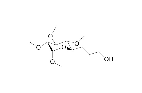 Methyl 6-Deoxy-6-(2'-hydroxypropyl)-2,3,4-tri-O-methyl-.alpha.,D-glucopyranoside
