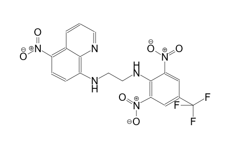 1,2-ethanediamine, N~1~-[2,6-dinitro-4-(trifluoromethyl)phenyl]-N~2~-(5-nitro-8-quinolinyl)-