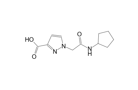 1H-pyrazole-3-carboxylic acid, 1-[2-(cyclopentylamino)-2-oxoethyl]-
