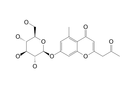 ALOESONE-7-O-BETA-D-GLUCOPYRANOSIDE