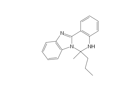 5,6-dihydro-6-methyl-6-propylbenzimidazo[1,2-c]quinazoline