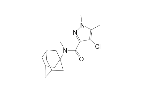 N-(1-adamantyl)-4-chloro-N,1,5-trimethyl-1H-pyrazole-3-carboxamide