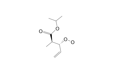 ISOPROPYL-THREO-3-HYDROPEROXY-2-METHYL-4-PENTENOATE