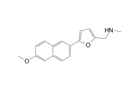 2-[5'-(N-Methylamino)methylfuran-2'-yl]-6-methoxynaphthalene