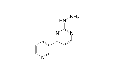 Pyrimidine-2-hydrazine, 4-(3-pyridyl)-