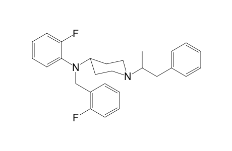 N-2-Fluorobenzyl-N-2-fluorophenyl-1-(1-phenylpropan-2-yl)piperidin-4-amine