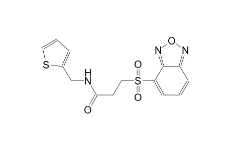 propanamide, 3-(2,1,3-benzoxadiazol-4-ylsulfonyl)-N-(2-thienylmethyl)-