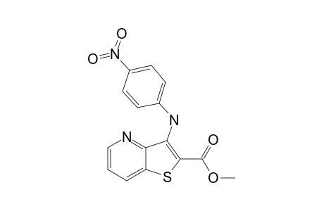 METHYL-3-(4-NITROPHENYL-AMINO)-THIENO-[3,2-B]-PYRIDINE-2-CARBOXYLATE