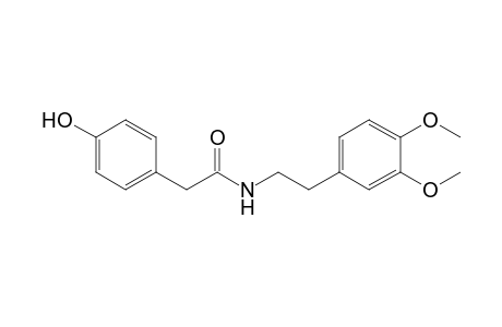 N-[2-(3,4-Dimethoxyphenyl)ethyl]-2-(4-hydroxyphenyl)acetamide