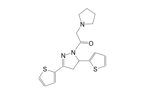 1-(1-pyrrolidinylacetyl)-3,5-di(2-thienyl)-4,5-dihydro-1H-pyrazole