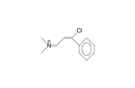 1-Chloro-3-dimethylimonio-1-phenyl-1-propene cation