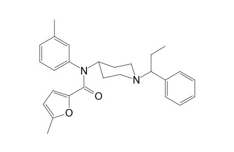 5-Methyl-N-3-methylphenyl-N-[1-(1-phenylpropyl)piperidin-4-yl]furan-2-carboxamide