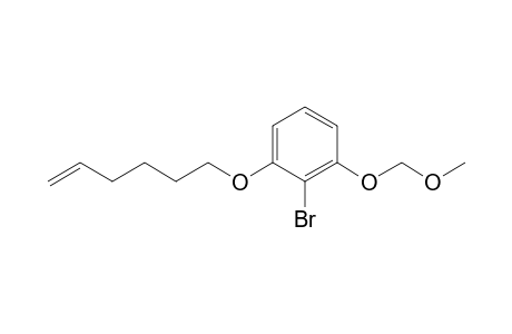 2-bromanyl-1-hex-5-enoxy-3-(methoxymethoxy)benzene