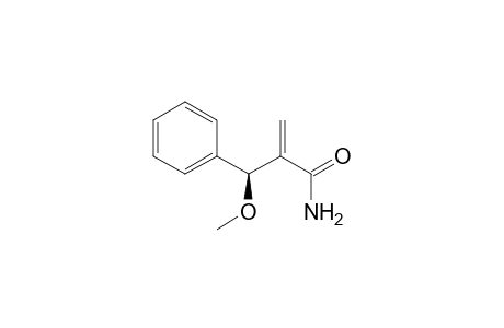 (3S)-(+)-3-Methroxy-2-methylene-3-phenylpropionamide