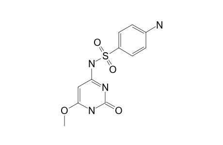 4-AMINO-N-(6-METHOXY-2-OXO-4-PYRIMIDINYL)-BENZENESULFONAMIDE