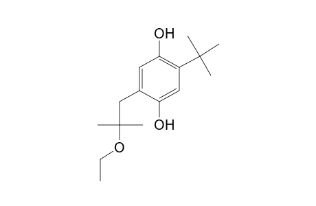 2-tert-BUTYL-5-(2-ETHOXY-2-METHYLPROPYL)HYDROQUINONE