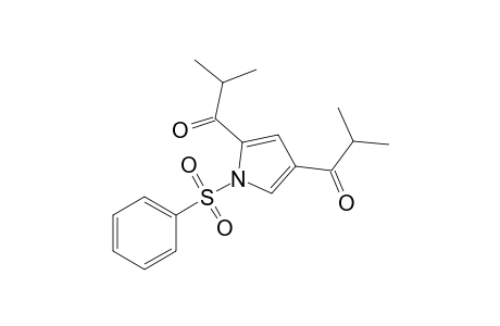 2,4-bis(Isobutyryl)-1-(phenylsulfonyl)-1H-pyrrole