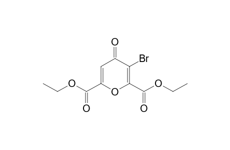 3-Bromo-2,6-bis(ethoxycarbonyl)-.gamma.-pyrone