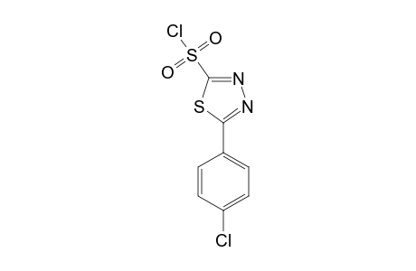 5-(4-CHLOROPHENYL)-1,3,4-THIADIAZOLE-2-SULFONYL-CHLORIDE