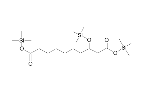 Bis(trimethylsilyl) 3-[(trimethylsilyl)oxy]decanedioate