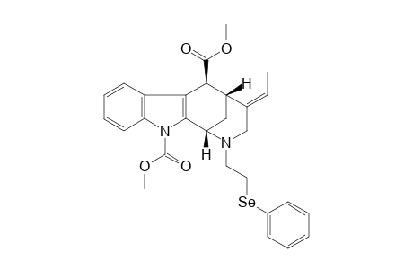 METHYL-4(E)-ETHYLIDENE-2-[2-(PHENYLSELENO)-ETHYL]-1(METHOXYCARBONYL)-1,2,3,4,5,6-HEXAHYDRO-1,5-METHANOAZOCINO-[3,4-B]-INDOLE-6-BETA-CARBOXYLATE