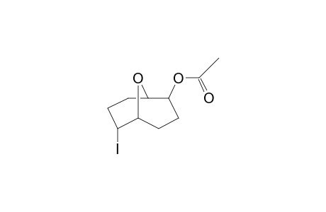 Acetic acid, 6-iodo-9-oxabicyclo[3.3.1]non-2-yl ester