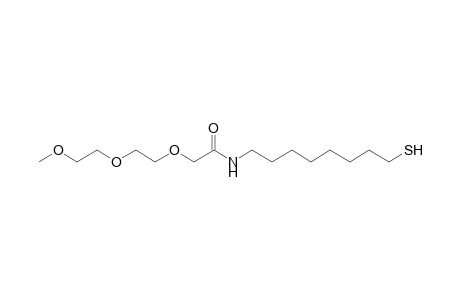 N-( 8'-Mercaptooctyl)-2-[2"-(2"'-methoxyethoxy)ethoxy]acetamide