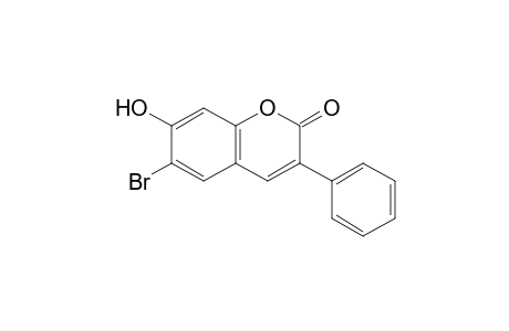 6-bromo-7-hydroxy-3-phenylcoumarin