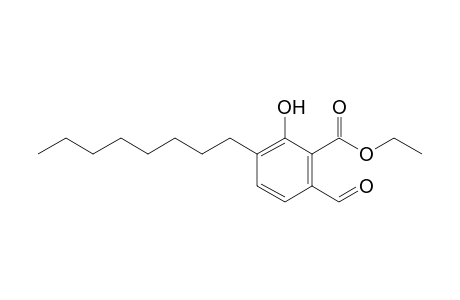 Ethyl 6-formyl-2-hydroxy-3-octyl-benzoate