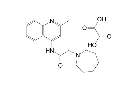 2-(1-azepanyl)-N-(2-methyl-4-quinolinyl)acetamide oxalate