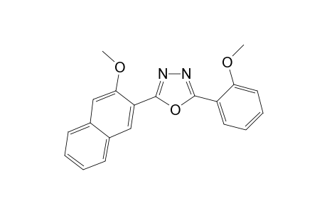 2-(3-Methoxy-2-naphthyl)-5-(2-methoxyphenyl)-1,3,4-oxadiazole