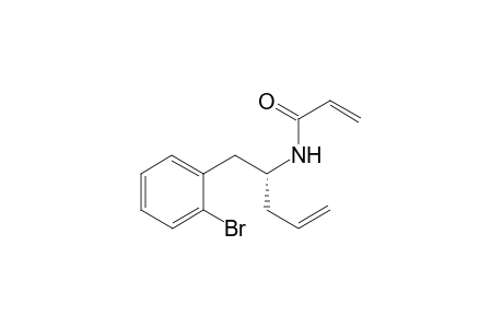 (R)-N-Acryloyl-1-(2-bromophenyl)pent-4-en-2-amine