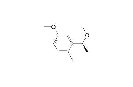 1-iodo-4-methoxy-2-[(1S)-1-methoxyethyl]benzene