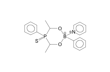 2,5-DIPHENYL-4,6-DIMETHYL-5-THIO-2-BORA-1,3,5-DIOXAPHOSPHORINANE-PYRIDINE COMPLEX