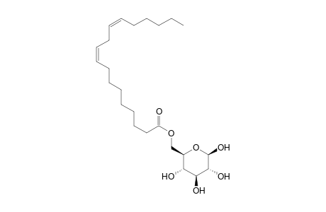 .beta.-D-Glucopyranose, 6-(9,12-octadecadienoate), (Z,Z)-
